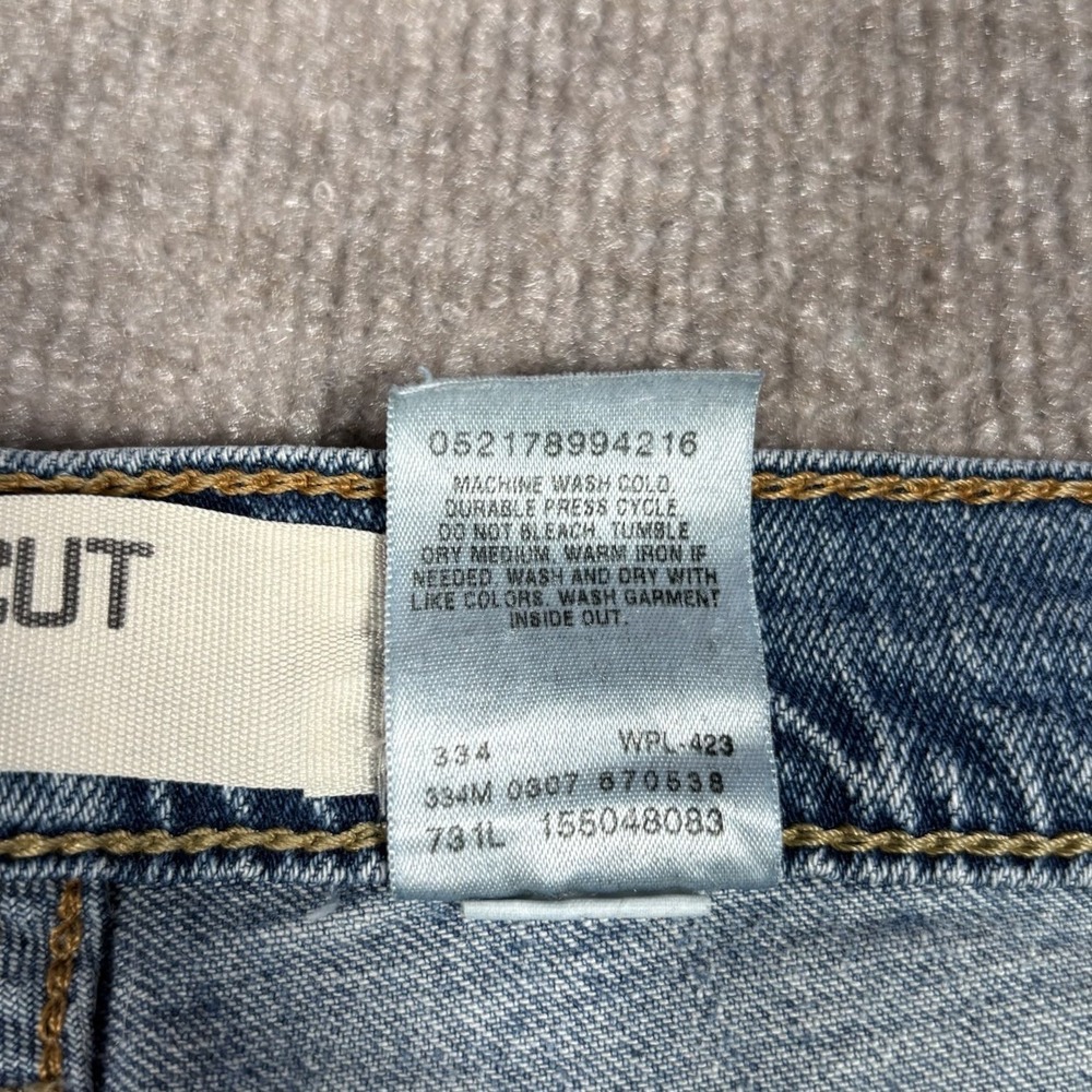 Vintage Levis 515 Jeans Womens 4S Bootcut Light Wash Blue Denim Western Y2K - Picture 11 of 16